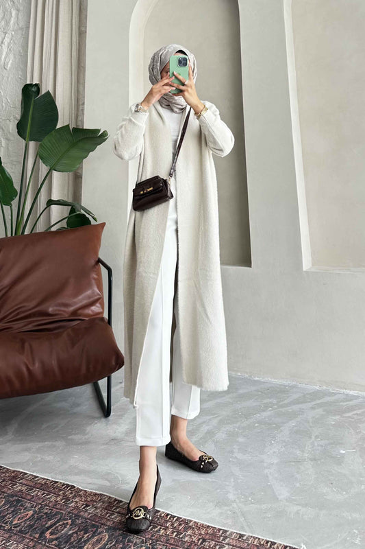 Blenda Angora Hırka Taş