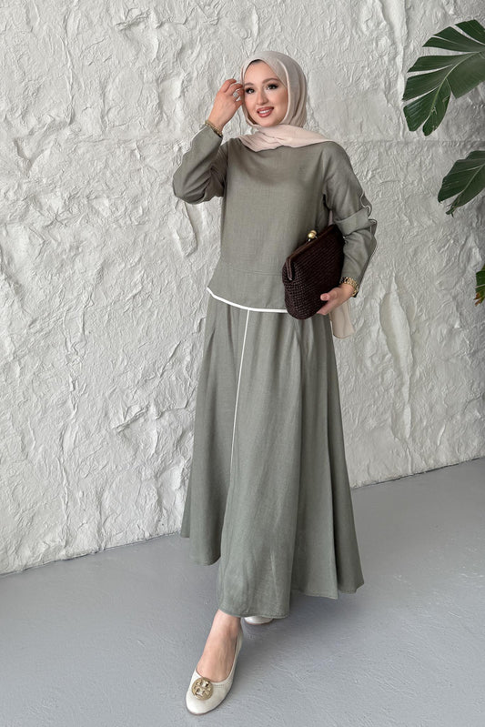 Talia Biyeli Takım Su Yeşili