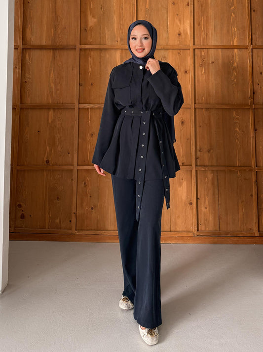 Aller Kapaklı Takım lacivert